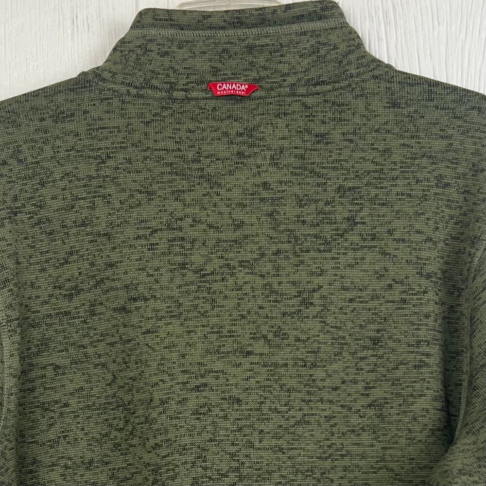Canada Weather Gear Shirt mens XXL 1/4 button pullover mock collar front pockets - Picture 6 of 8